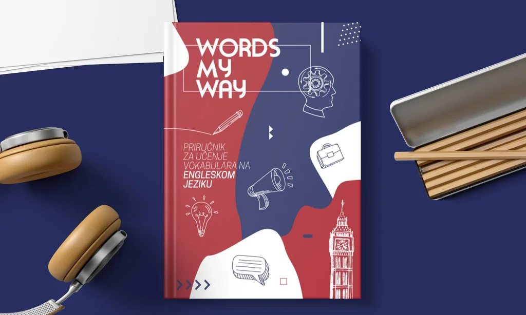Words My Way English vocabulary learning book and educational game designed by ILLECONCEPT.